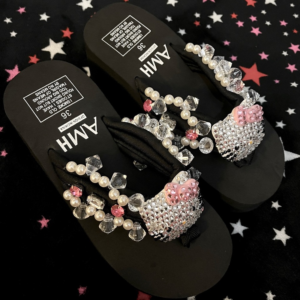 Hello Kitty Sandal Wedges